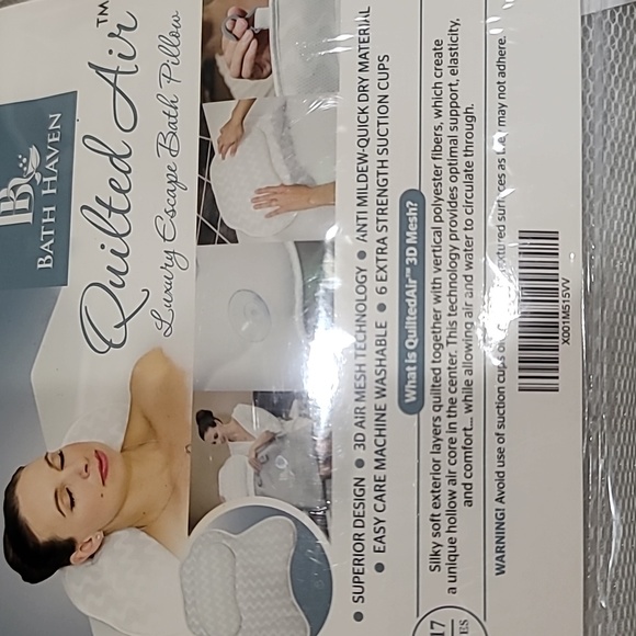 Luxury bath pillow - Picture 4 of 4